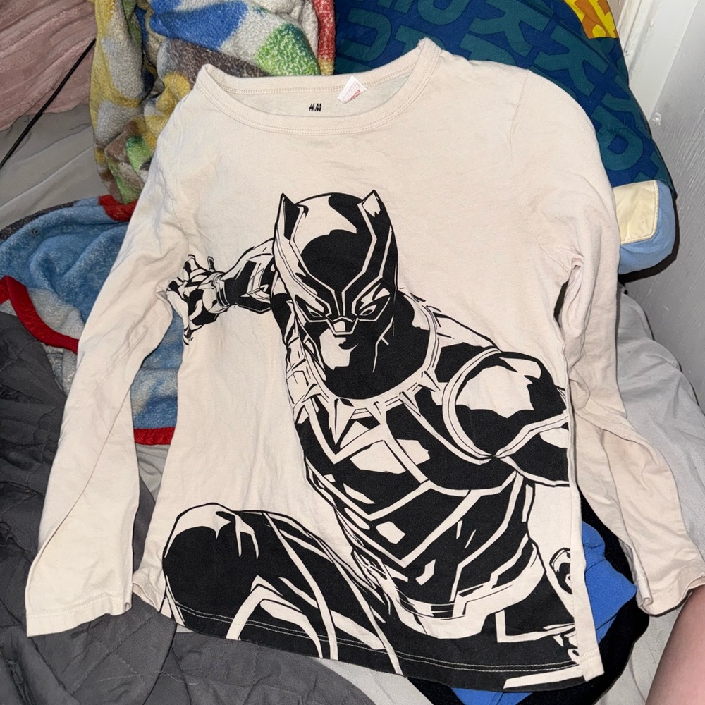 H&M Marvel Black Panther Kids Shirt
